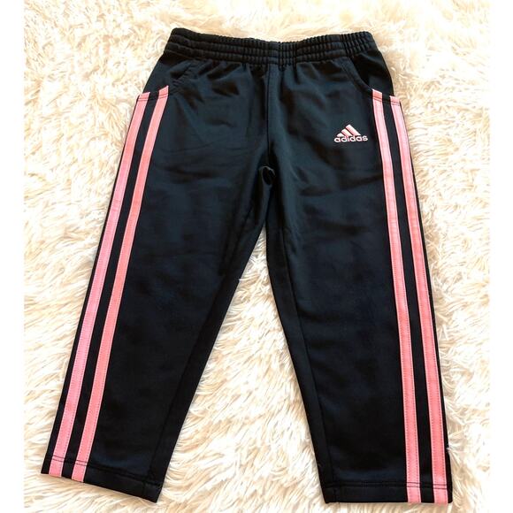 Adidas Activewear Pants Baby Girls Sz 3T slightly used - Picture 2 of 10